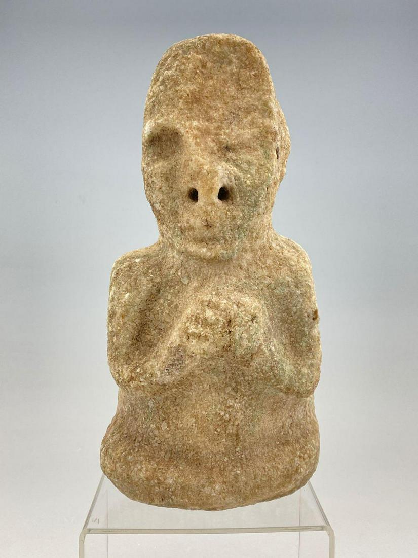 Pre-Classic Mayan Carved Stone Figure (1 of 11)