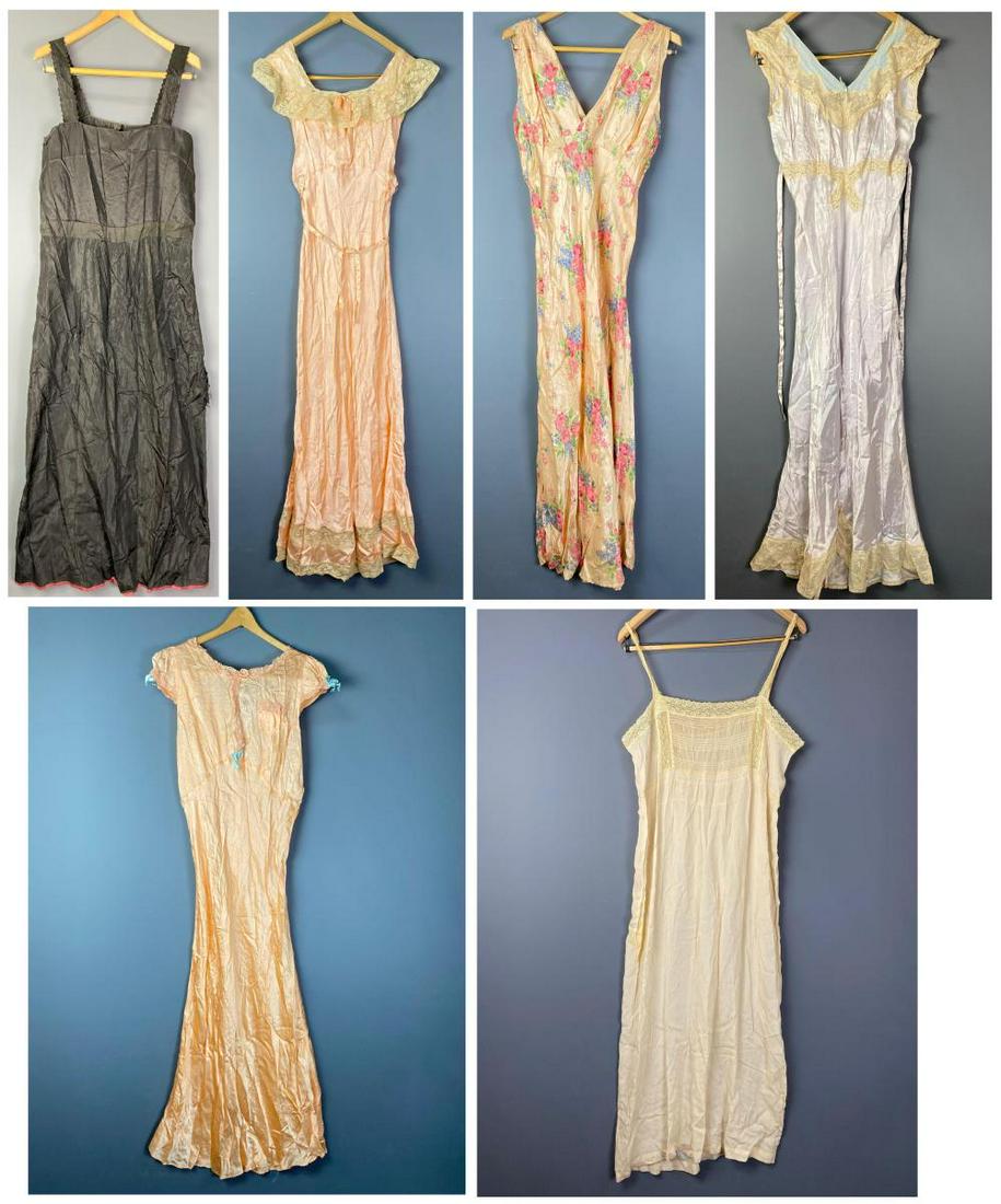 6 Vintage Clothing Woman's Slips (1 of 20)