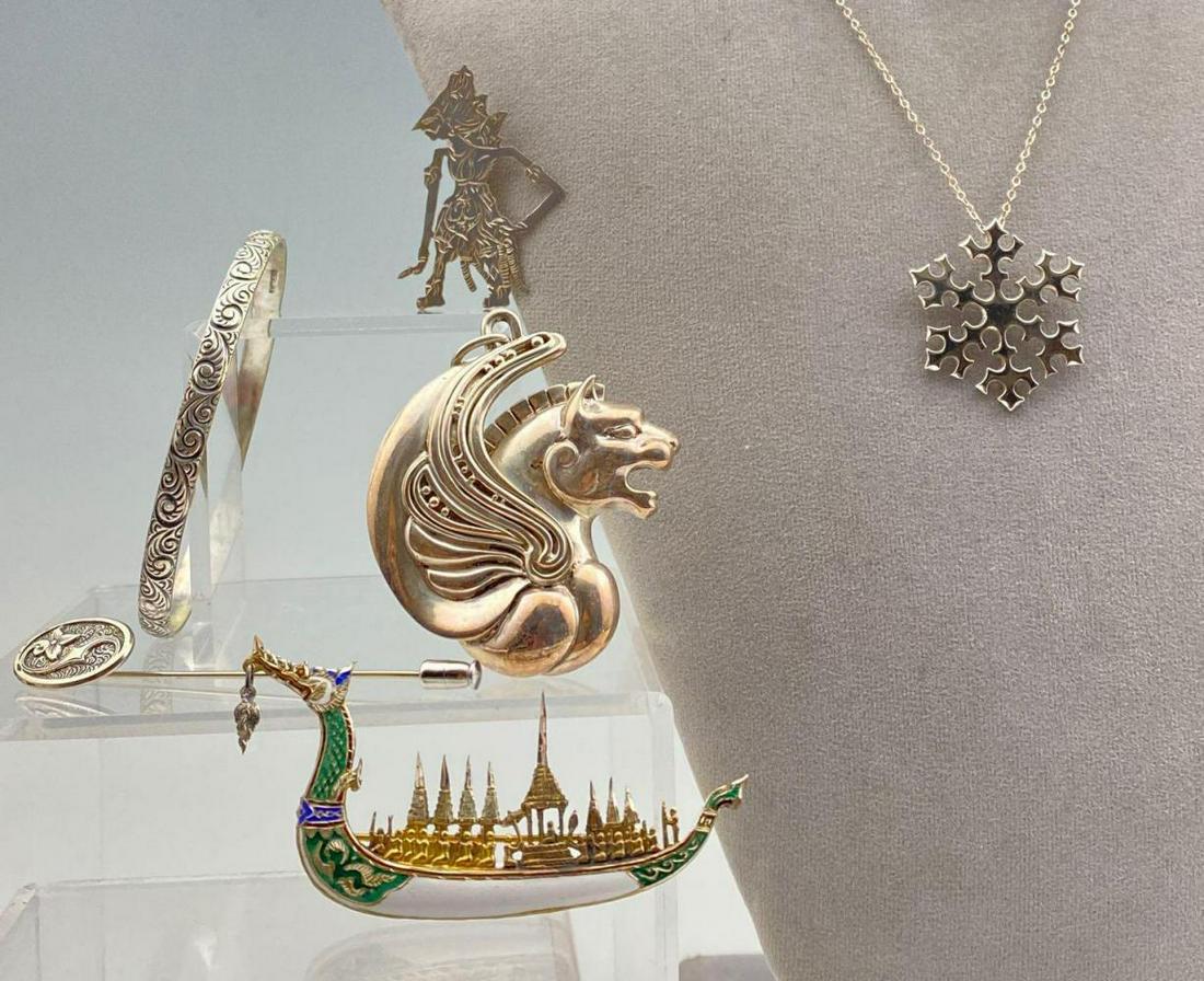 6 Piece Lot of Sterling Silver Jewelry (1 of 13)