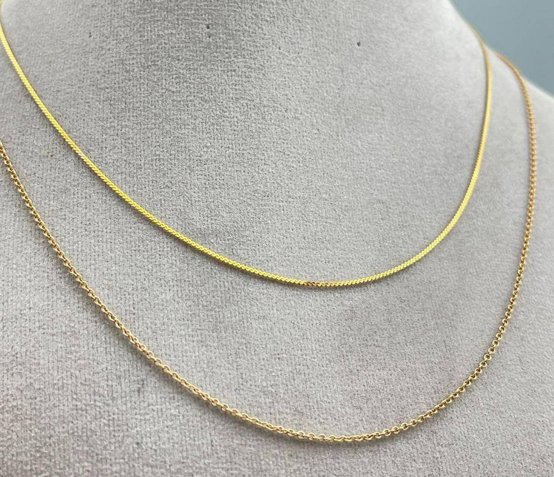 2 14k Gold Chains, 3.0g (1 of 6)
