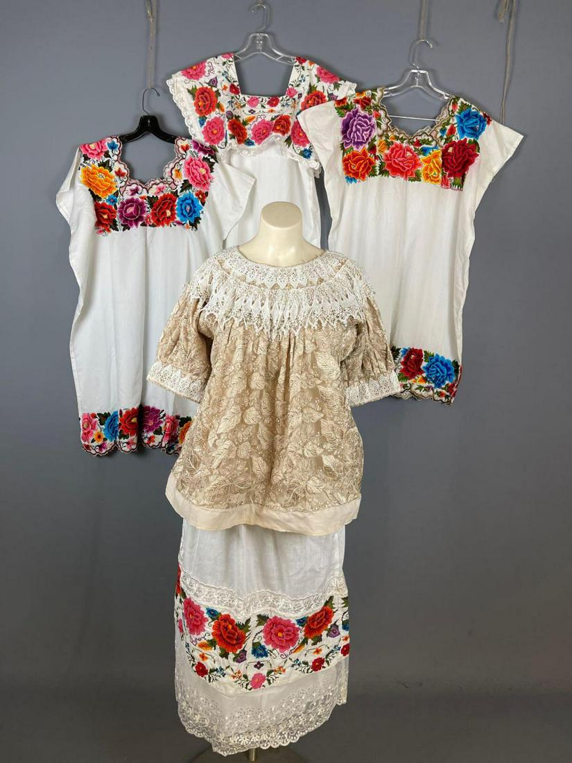 5 Vintage Mesoamerican Textiles (1 of 18)