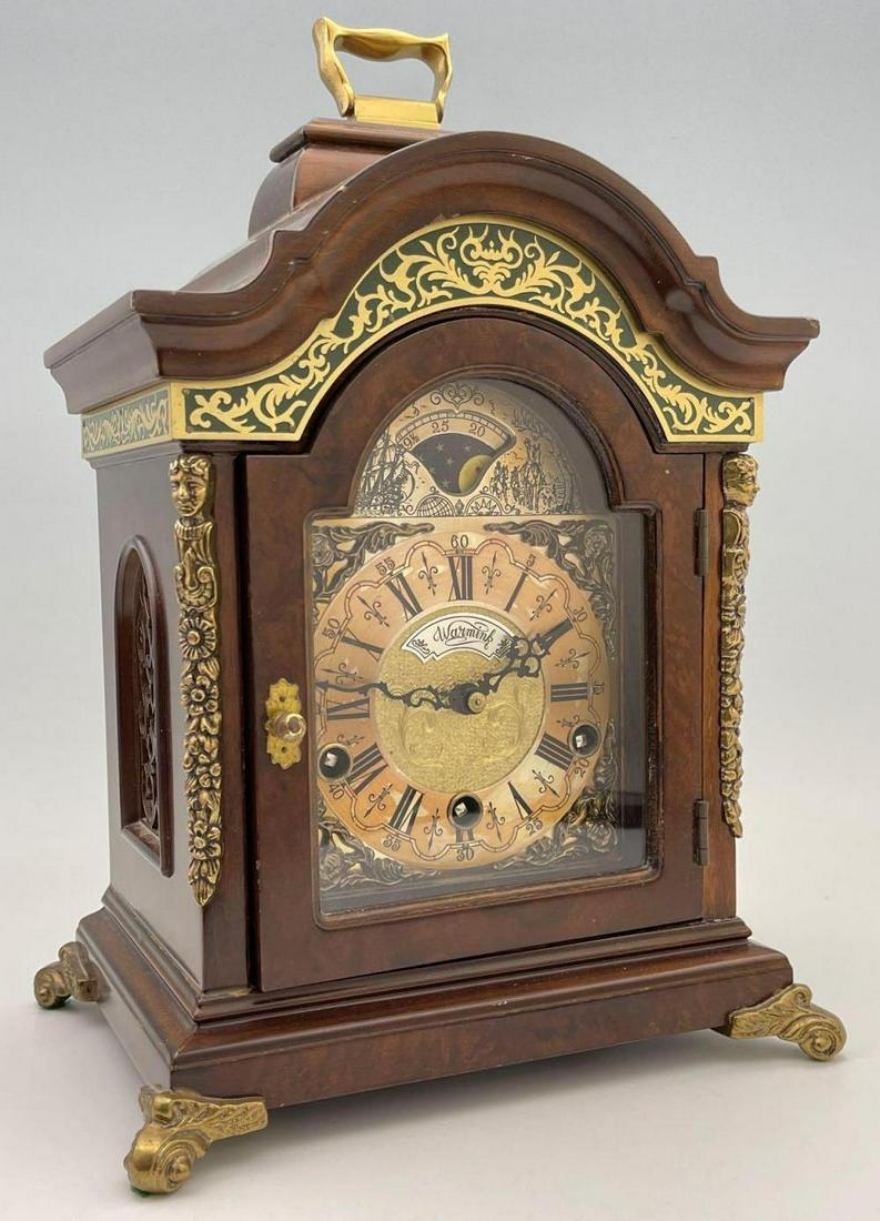 Dutch Warmink Wuba Moonphase Carriage Clock (1 of 12)