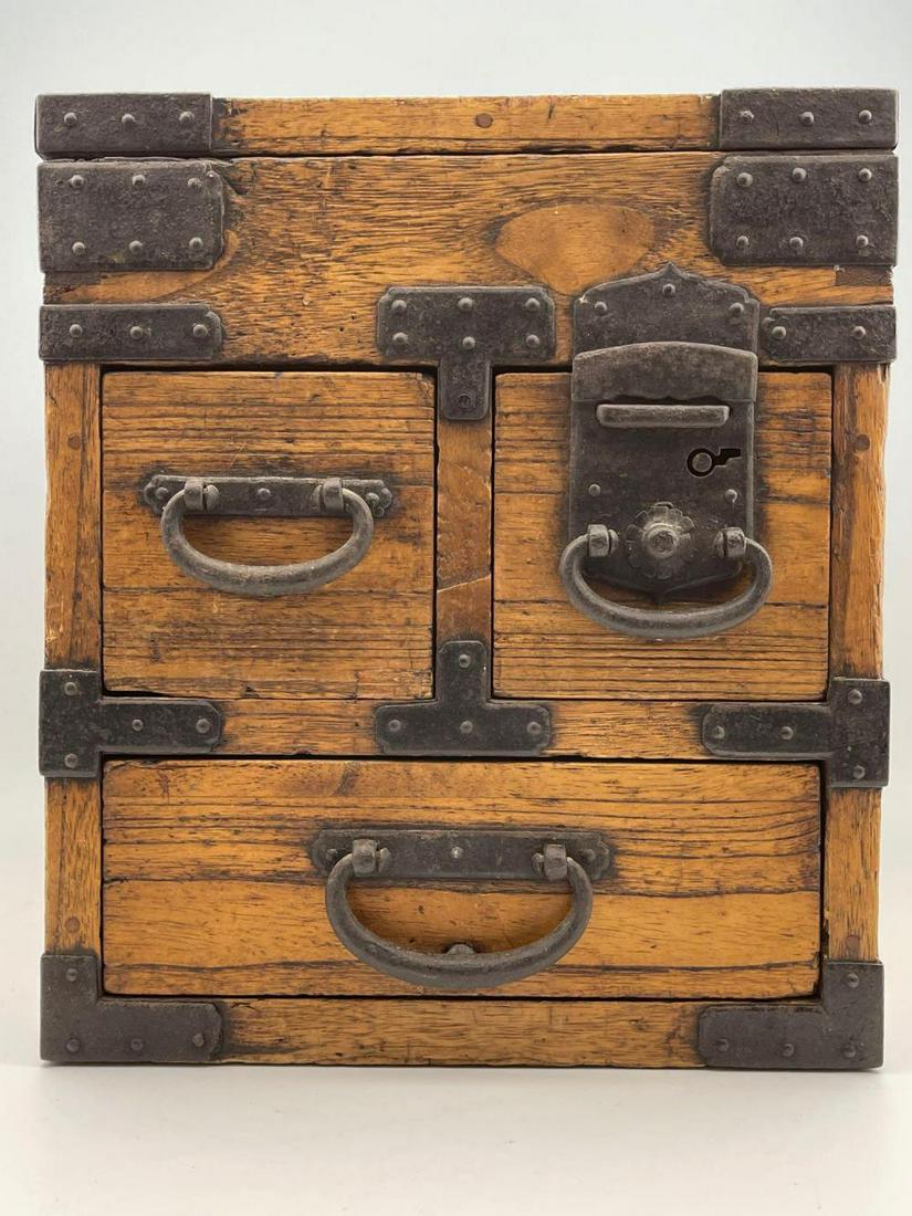 Japanese Portable Tansu, For Calligraphy or Art (1 of 12)