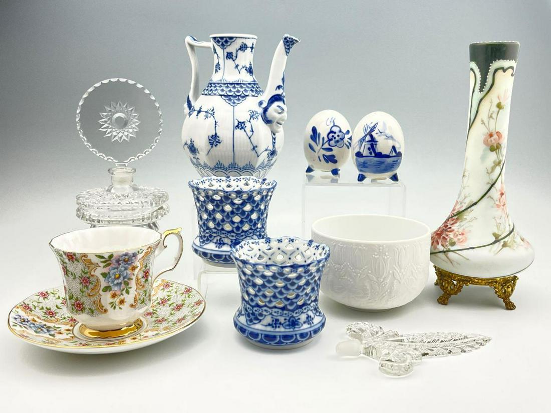 Lot of European Porcelain, Including Bjorn Winblaad (1 of 19)