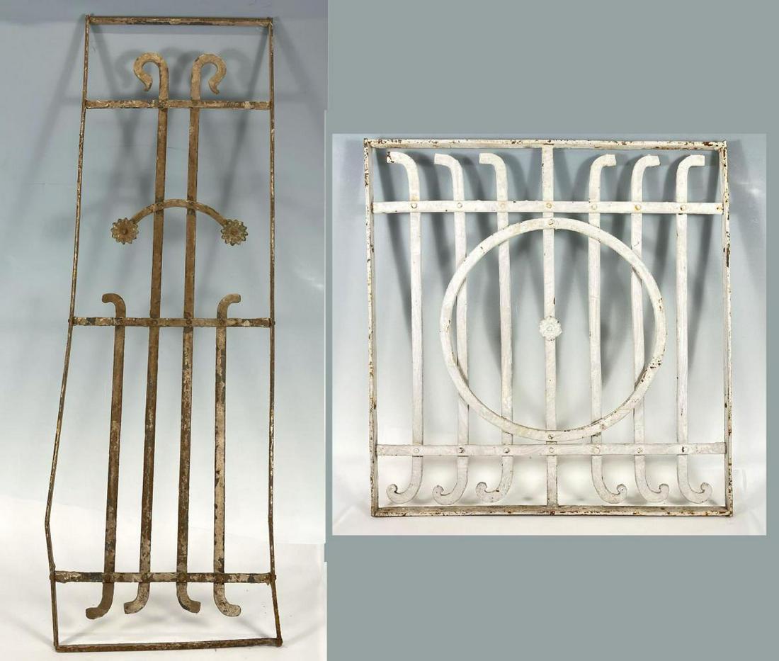 Two Vintage Wrought Iron Grates (1 of 15)