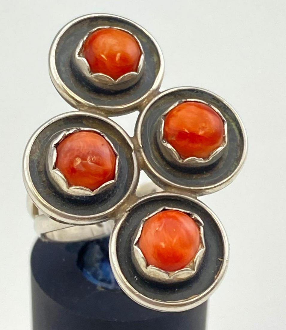Navajo Sterling & Spiny Oyster Ring (1 of 7)