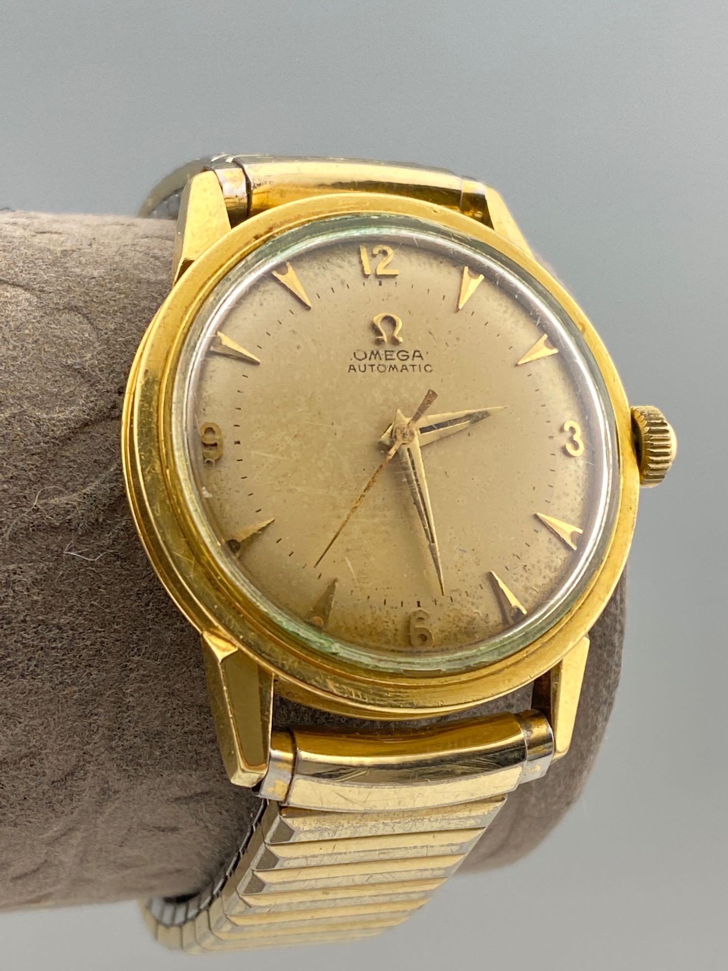 18k Omega Automatic Watch (1 of 9)