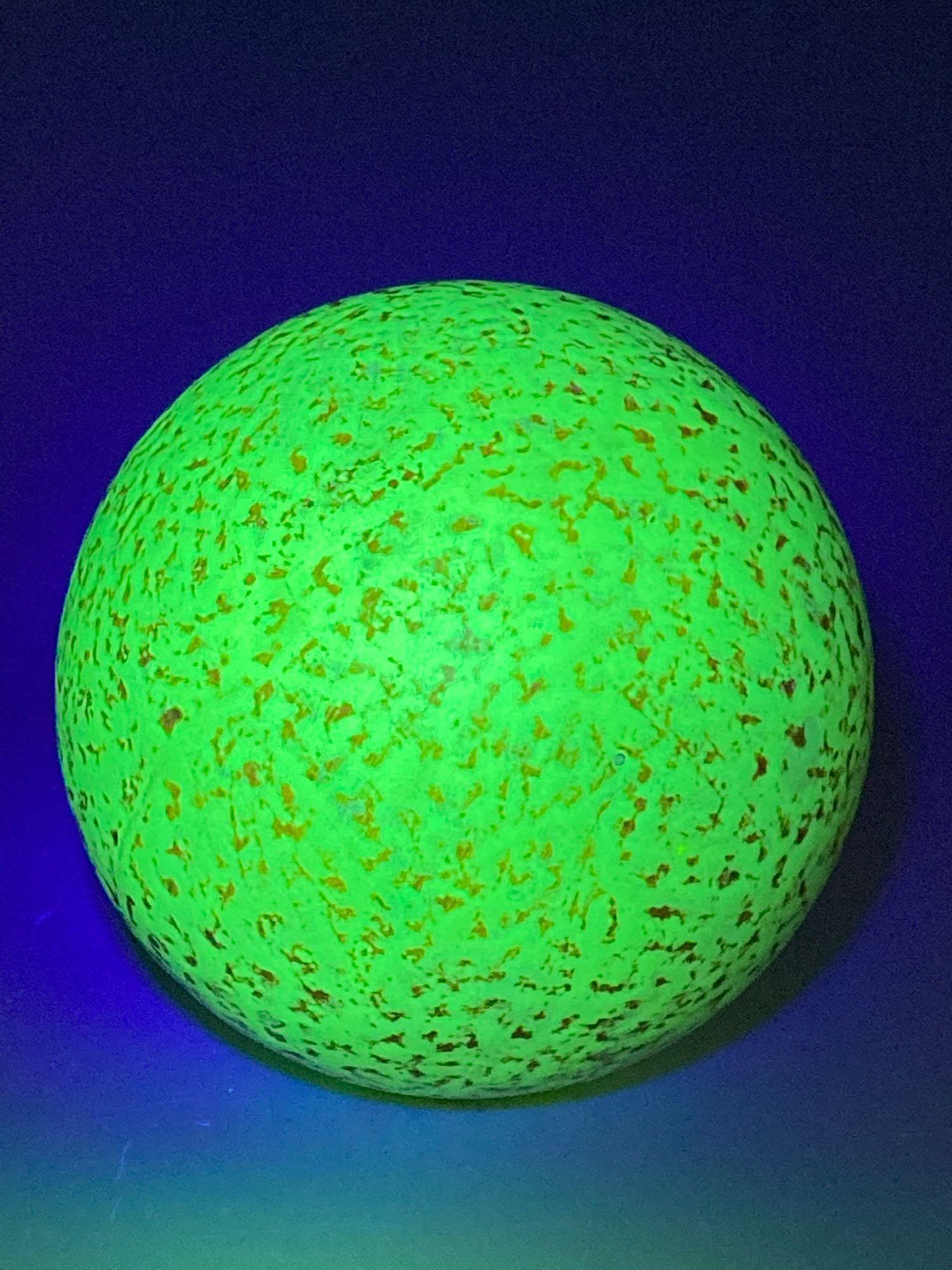 Modernist Acrylic & Calcite Sculpture. Glows in the (1 of 13)