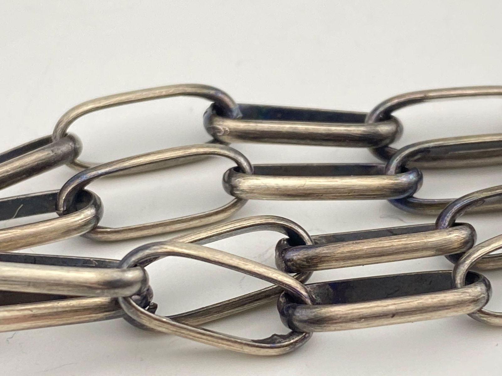 Navajo Sterling Silver Larger Link Chain Necklace by (1 of 6)