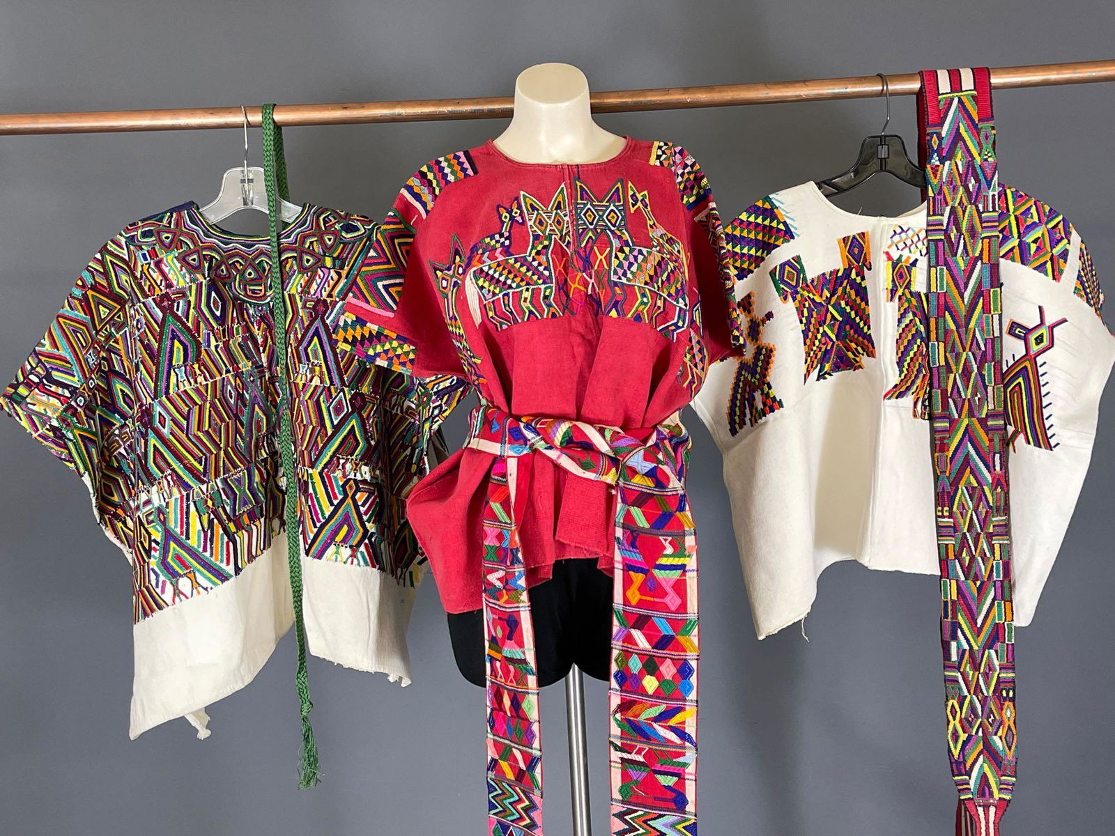 6 Vintage Guatemalan Mesoamerican Textiles (1 of 11)