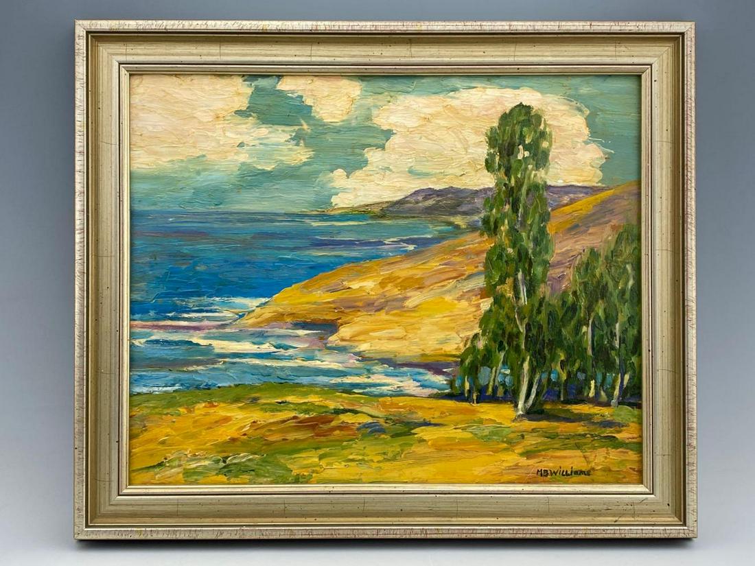 Mary Belle Williams, California Shoreline Landscape, (1 of 6)