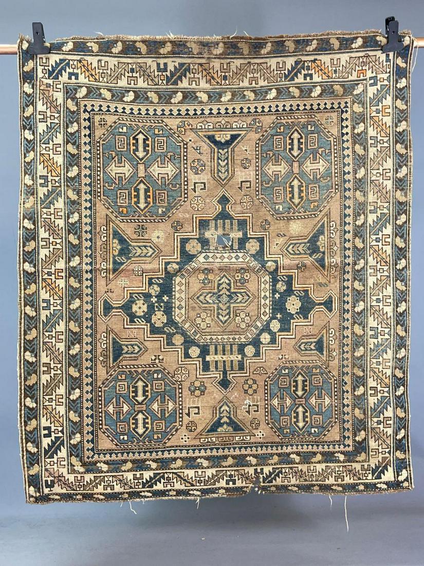Older Afghan Afshar Textile  in Colors of Tan, Brown, (1 of 9)