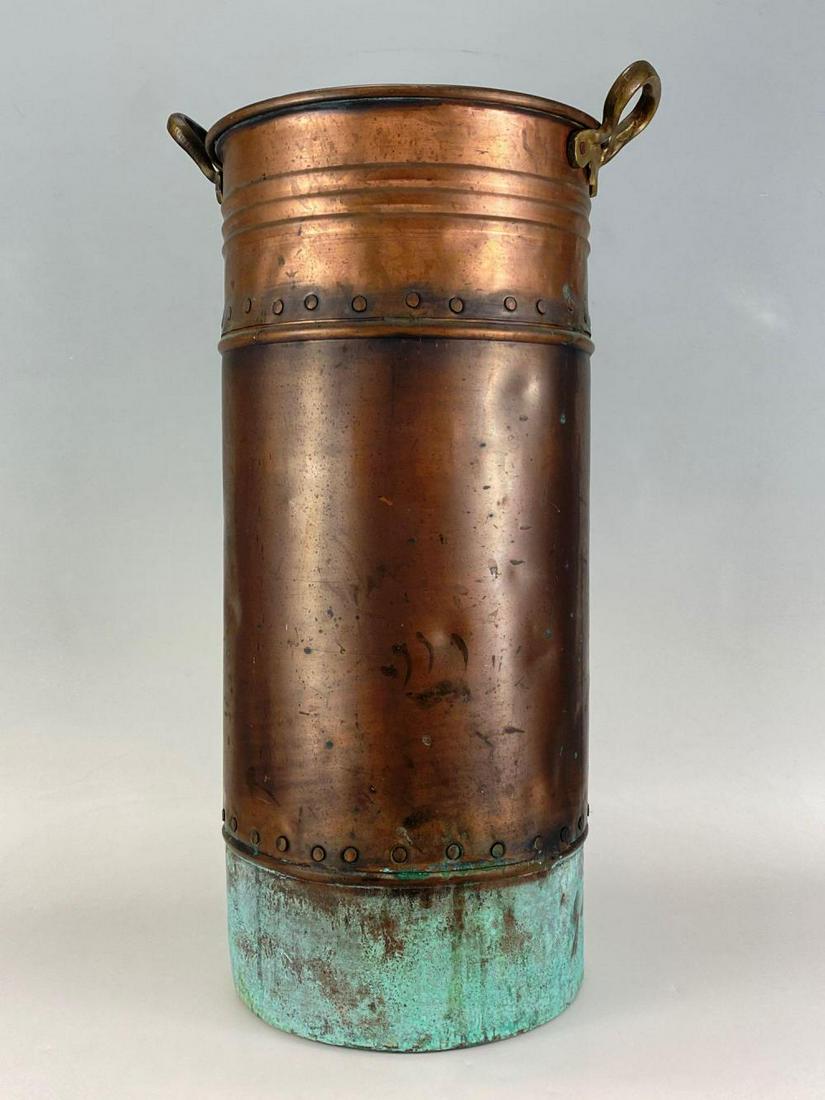 Tall Older Turkish Copper Vessel (1 of 10)
