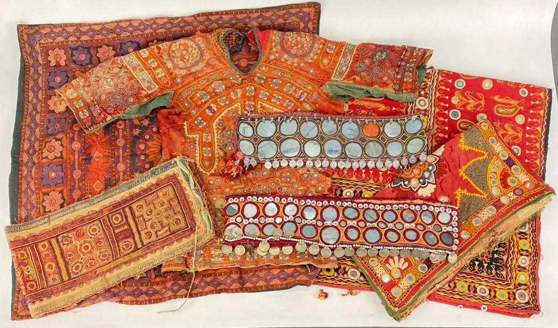 7 Piece Lot of Vintage Indonesian Textiles (1 of 11)