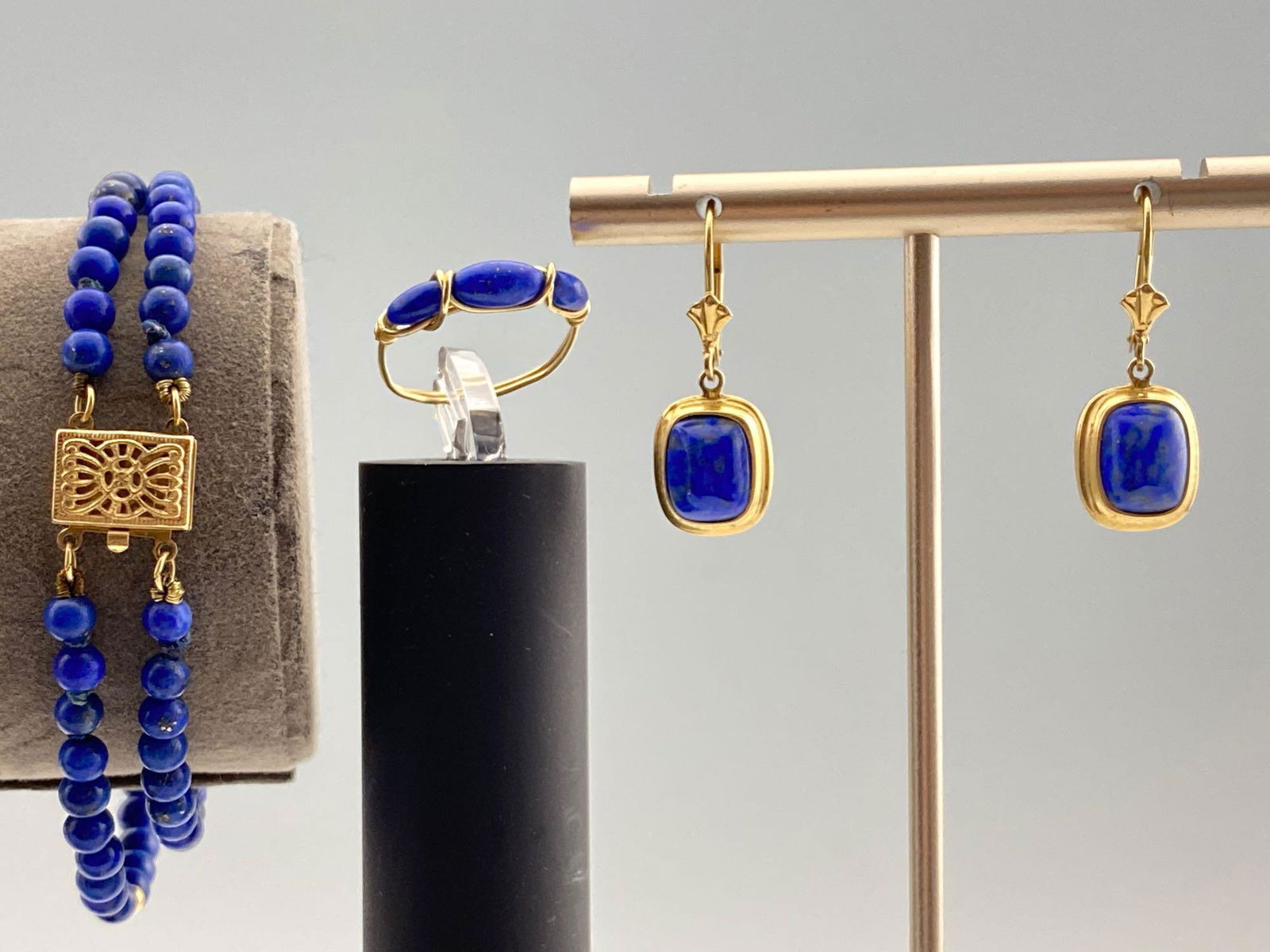 14k Gold And Lapis Jewelry (1 of 16)