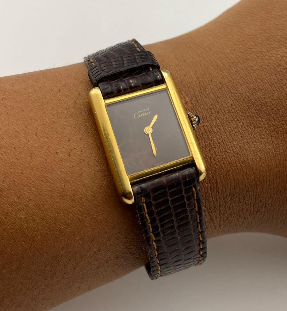 Cartier Vermeil Swiss Watch (1 of 10)