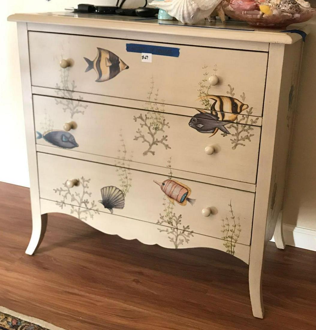 Under the sea three drawer cabinet (1 of 4)