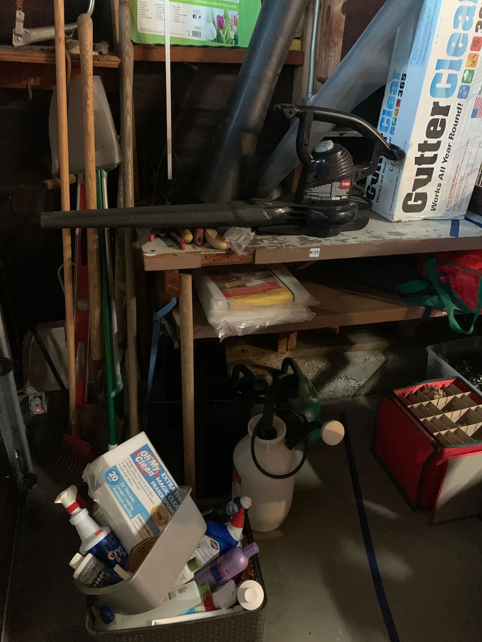 Electric Toro blower and other gardening supplies (1 of 3)