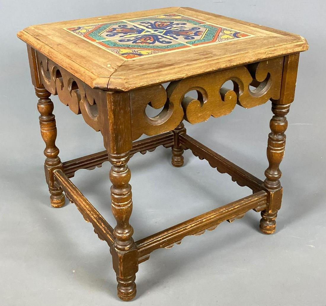 Vintage California Mission Arts And Crafts Tile Top (1 of 18)