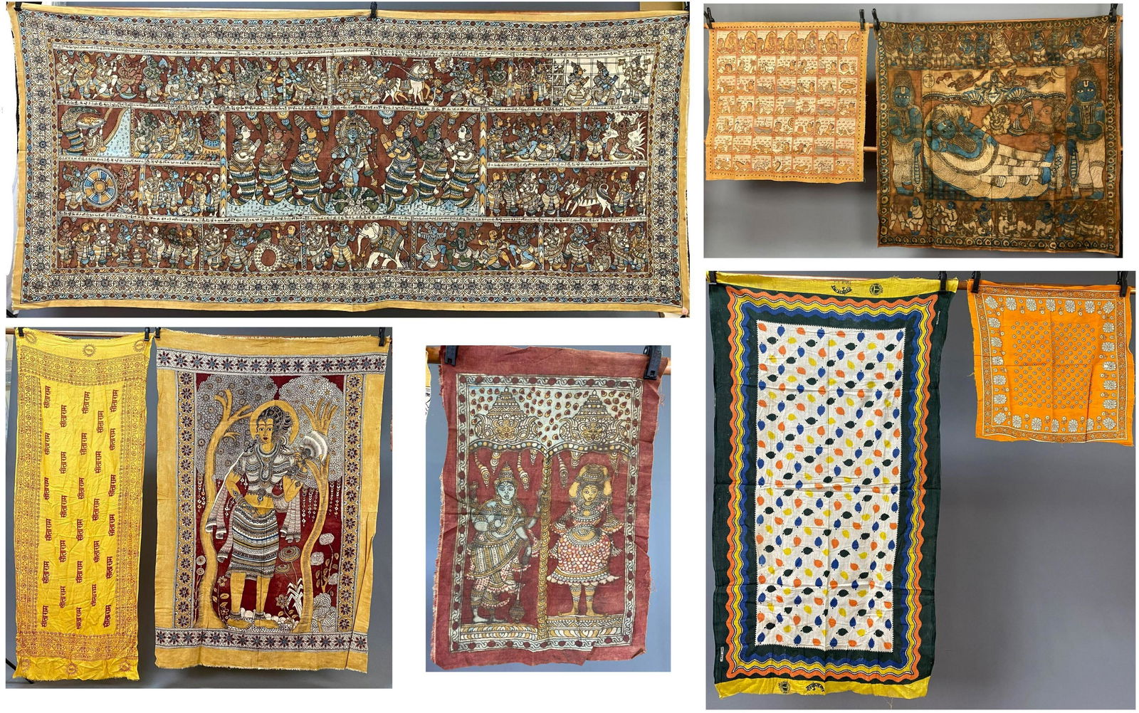 Lot Of Tribal Handwoven Textiles, Including Figural (1 of 20)