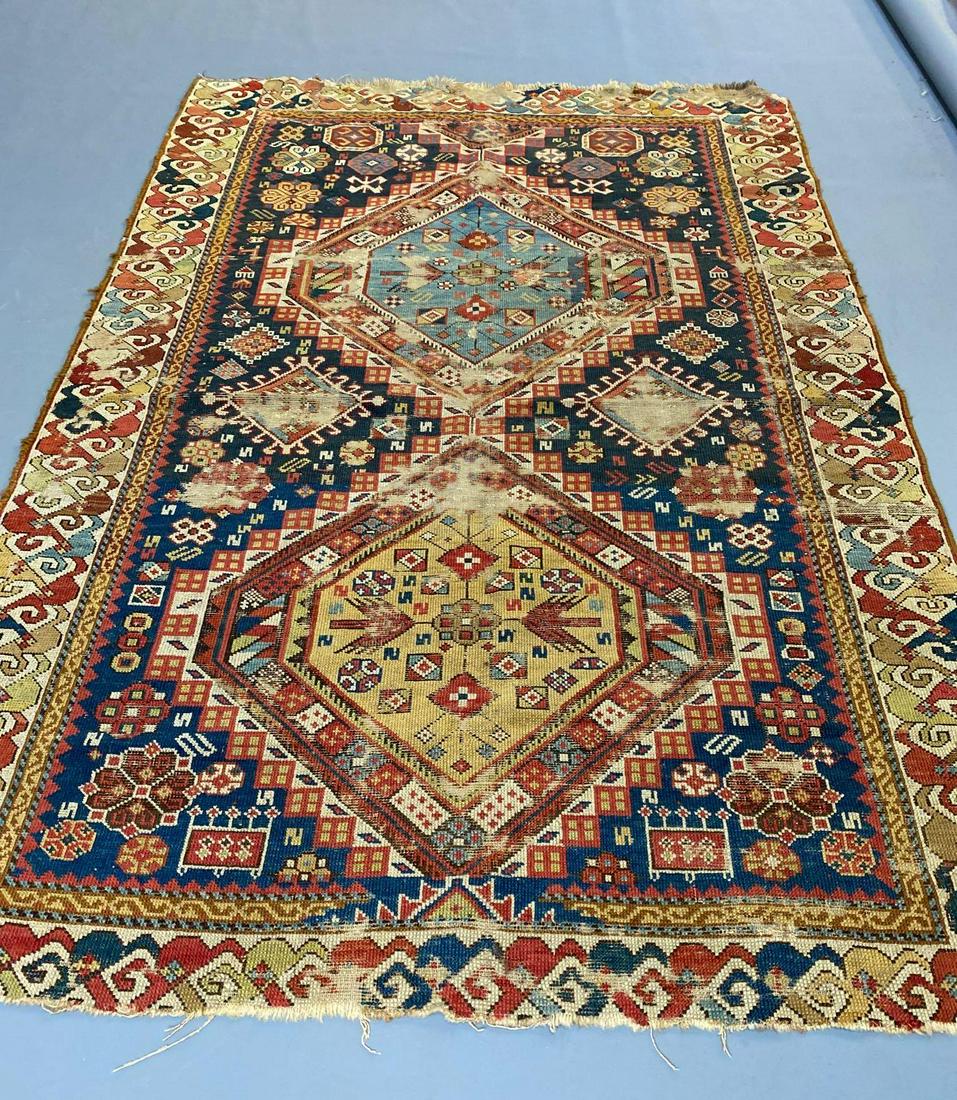 Vintage Yalameh Rug With Detailed Pattern In Colors Of (1 of 13)