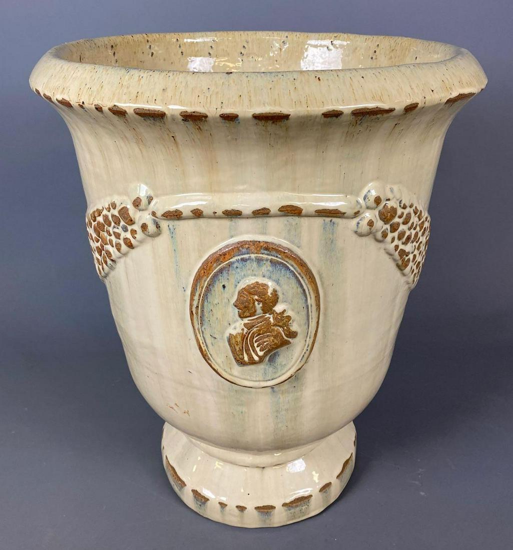 Nicely Glazed Monumental Planter (1 of 7)