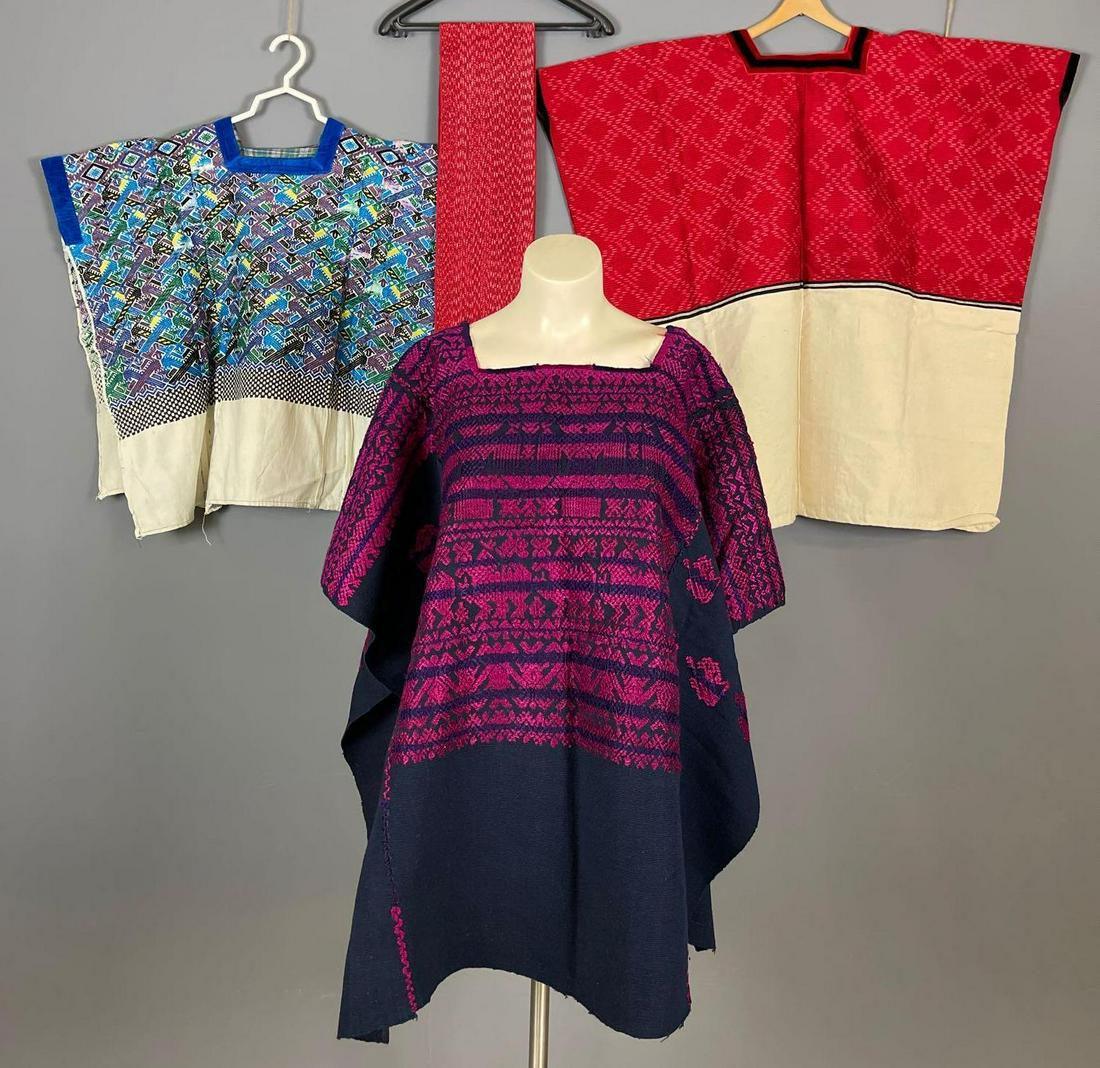 4 Vintage Mesoamerican Guatemalan Textiles (1 of 12)