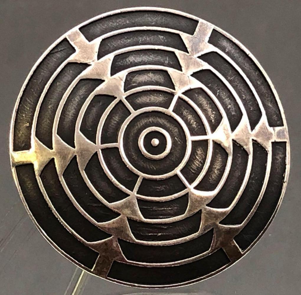 Sterling Silver Brooch, American Modern or Late Art (1 of 4)