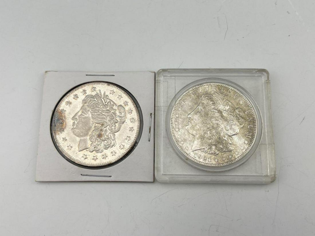 1921 Morgan Silver Dollar 1 Ounce Morgan Silver .999 (1 of 2)