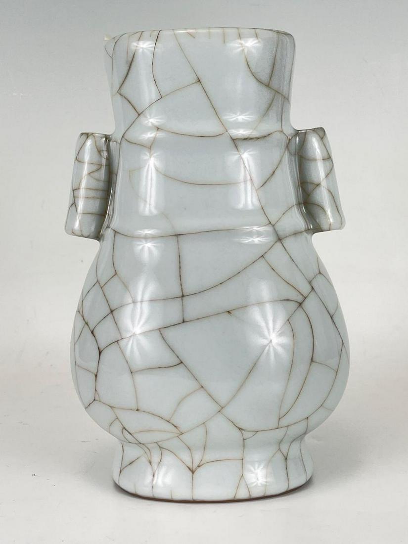 Older Chinese Porcelain Ge Ware Vase (1 of 8)