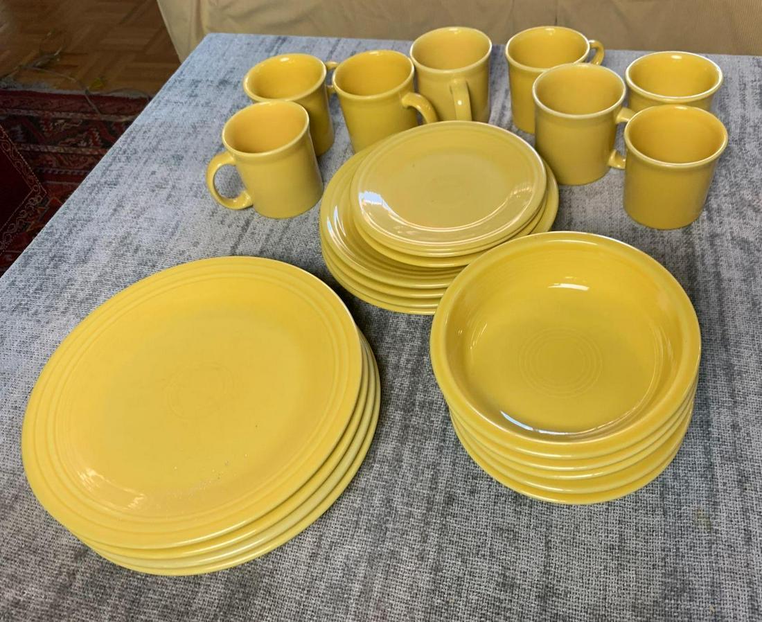 Fiesta ware 24 piece (1 of 5)