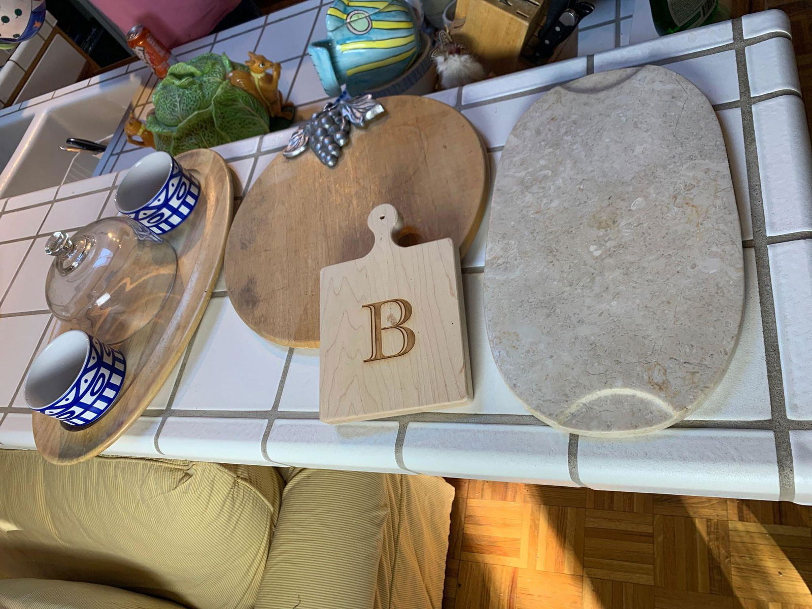 Serving trays, cutting board, stone slab (1 of 8)