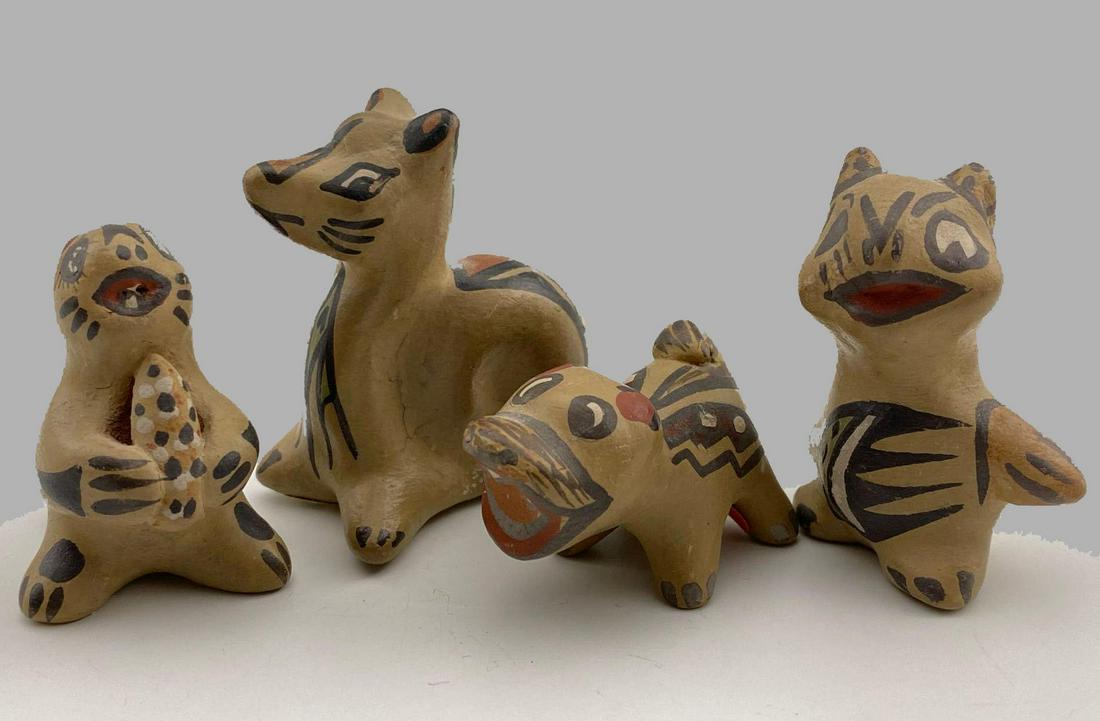 4 Margaret & Luther Gutierrez Polychrome Small Animal (1 of 8)