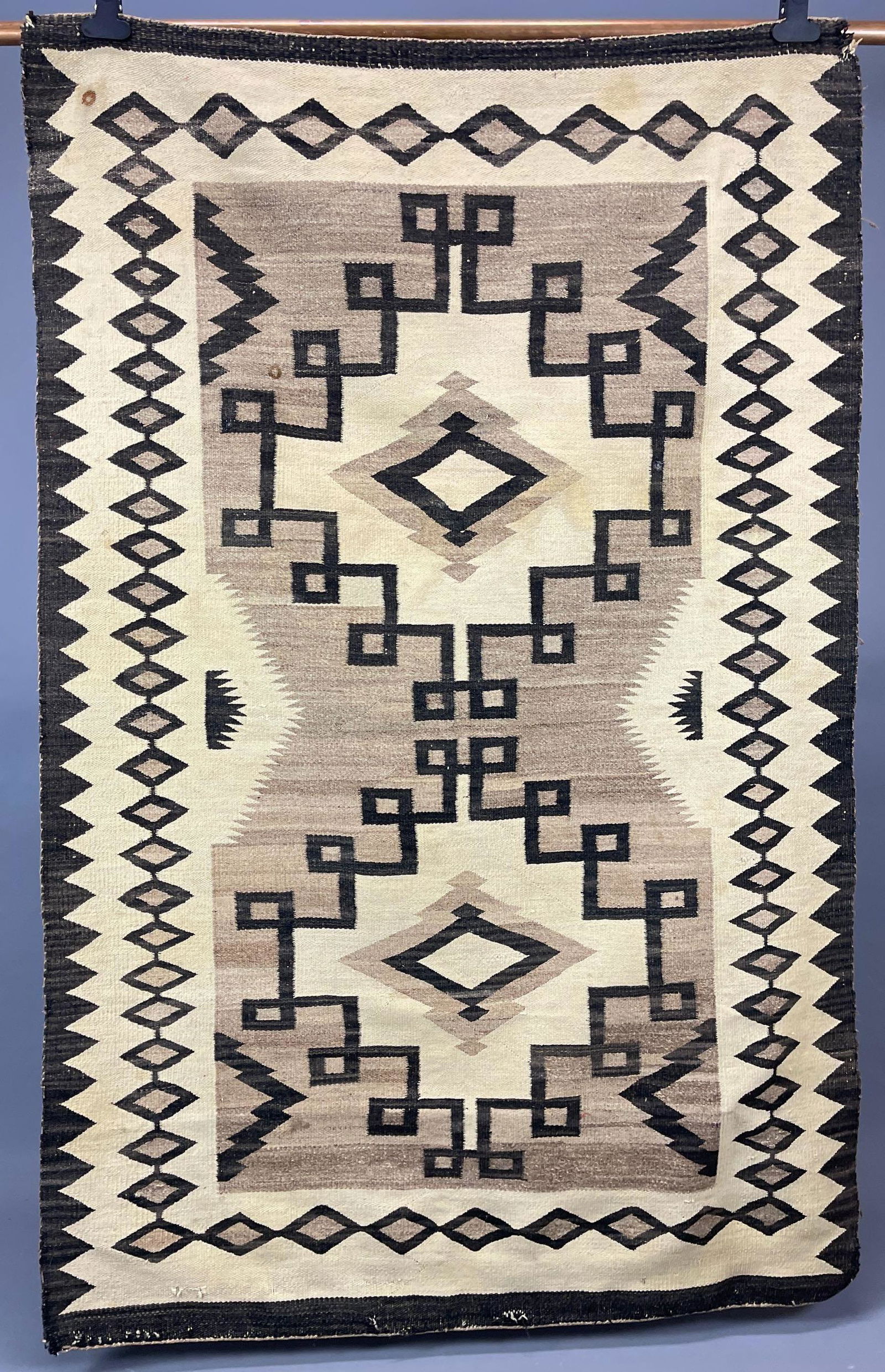 Late 19Th - Early 20C Two Grey Hills Rug (1 of 19)