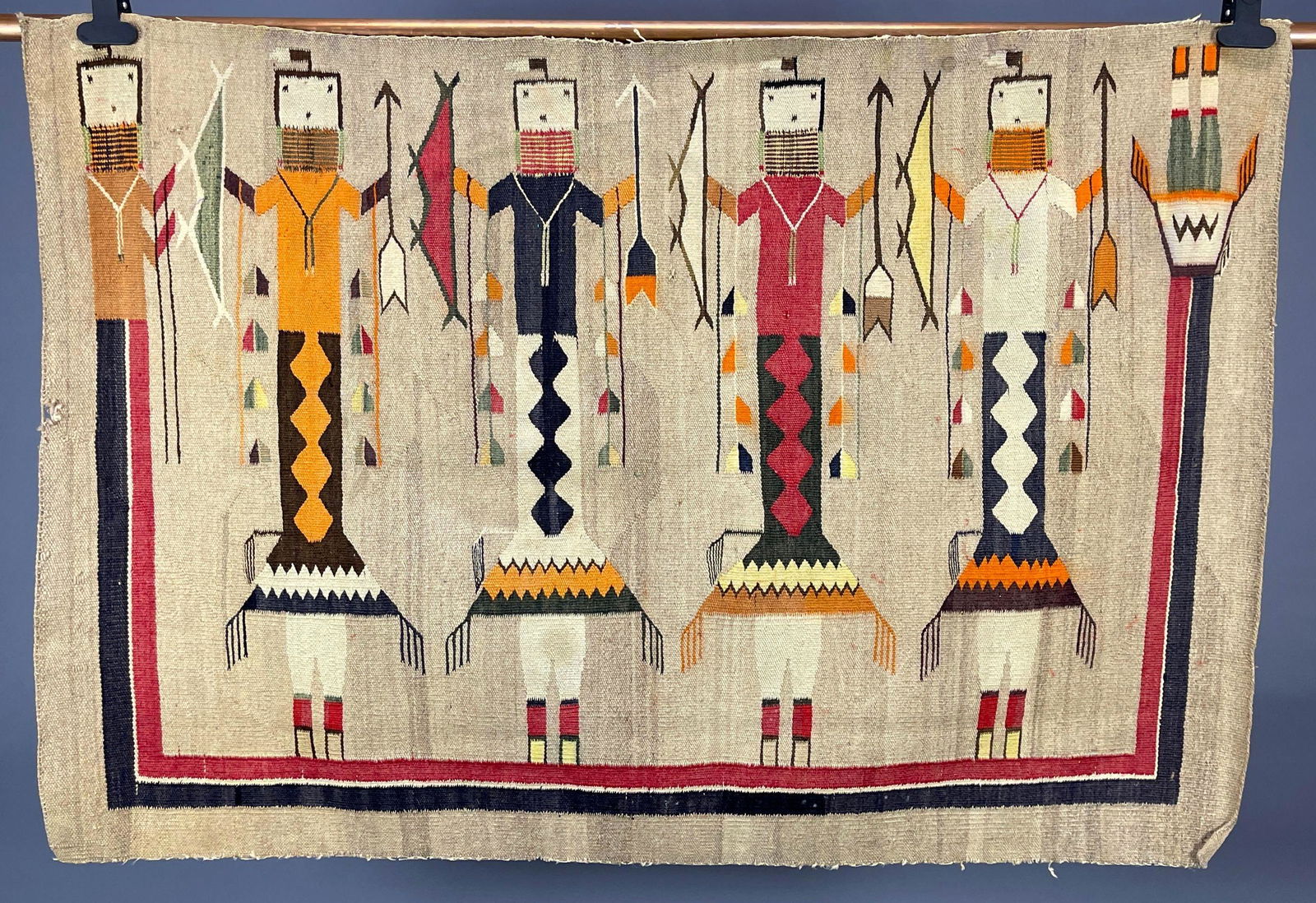 Native American Shiprock Yei Rug (1 of 18)