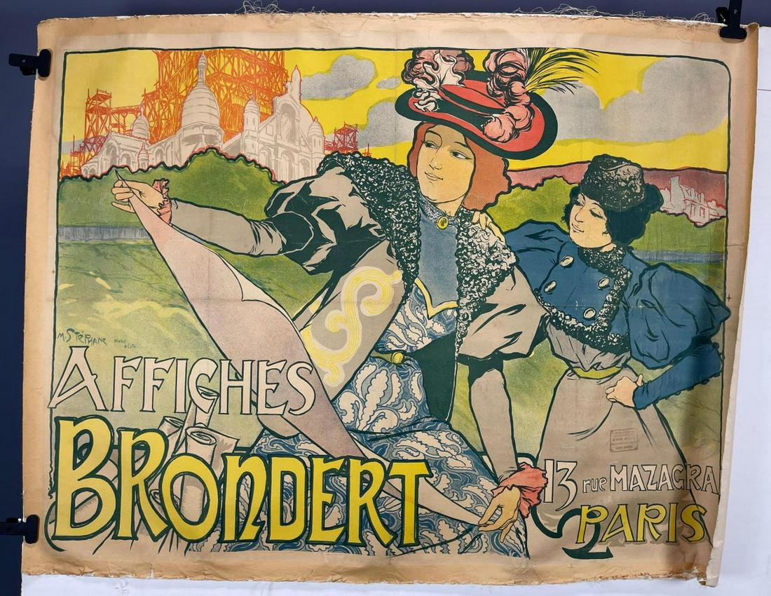 Michel Stephane, French Poster, Affiches Brondert (1 of 11)