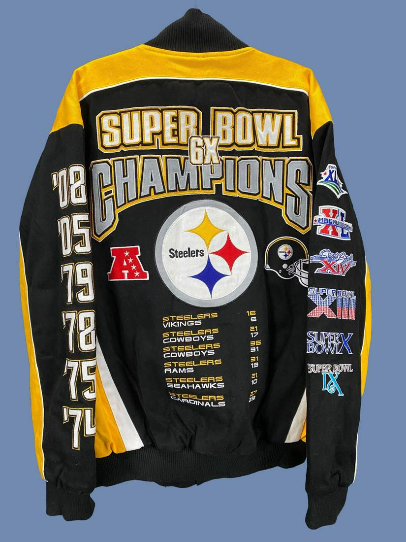 NFL Pittsburg Steelers 6 Times Super Bowl Champions (1 of 16)