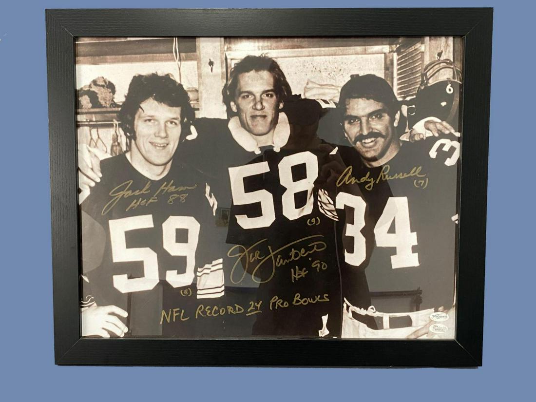 Signed Steel Curtain Photo by the Pittsburg Steelers (1 of 4)