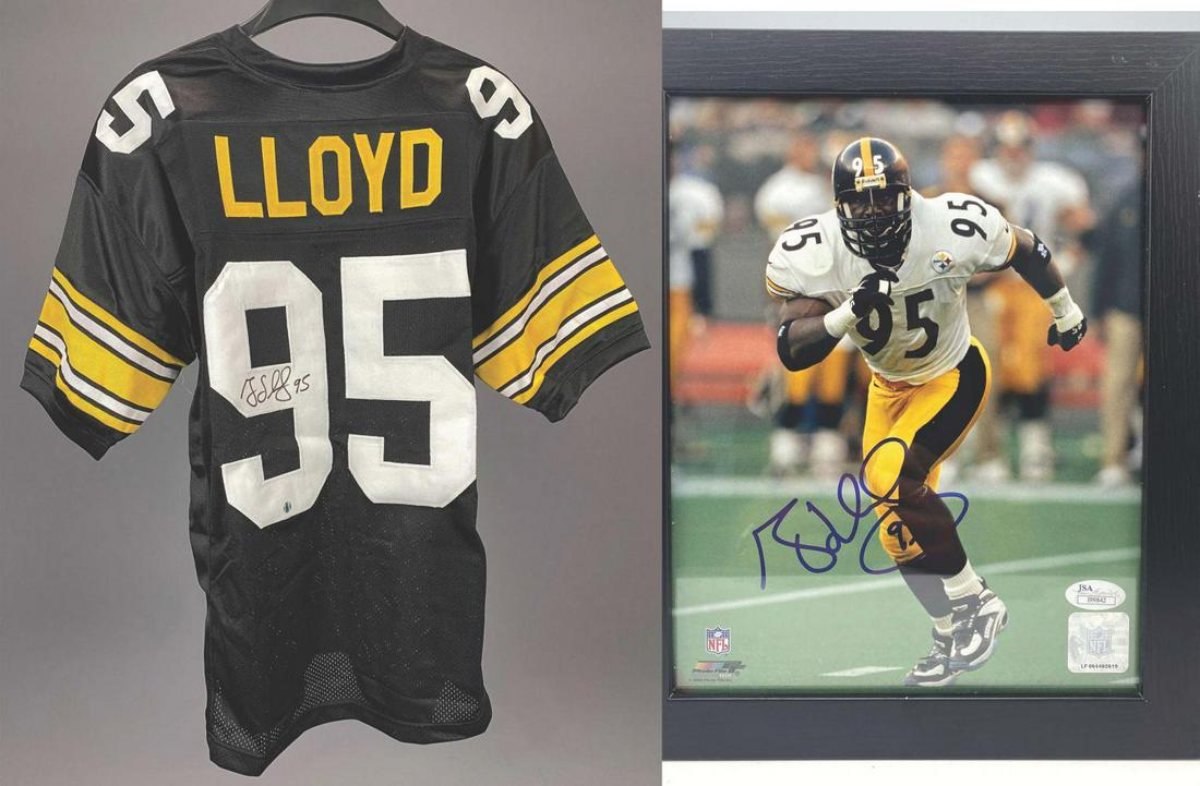Pittsburgh Steelers Signed Jersey & Photo (1 of 14)