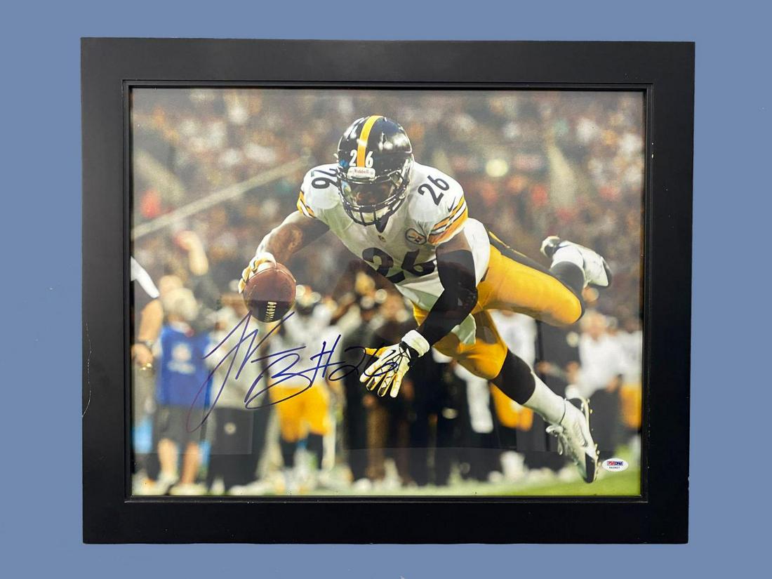 Pittsburgh Steelers No. 26 Le'Veon Bell Signed (1 of 6)