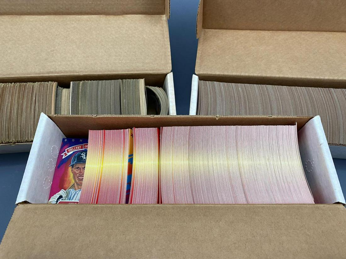 3 Boxes Of Assorted Baseball Cards (1 of 8)