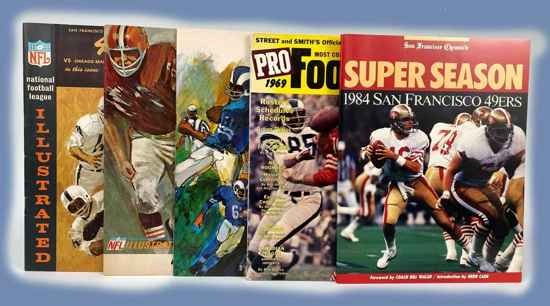 5 San Francisco 49ers Programs, Kezar Stadium, San (1 of 7)