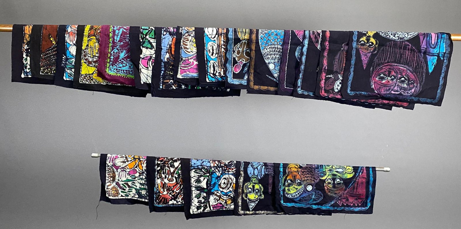 20 Vintage Handmade Batik Textiles (1 of 13)