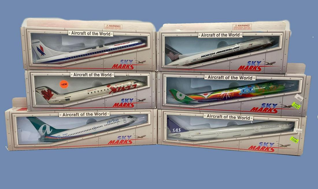 6 Daron Skymarks 1/100, 1/130, 1/200, 1/250 Scale Model (1 of 12)