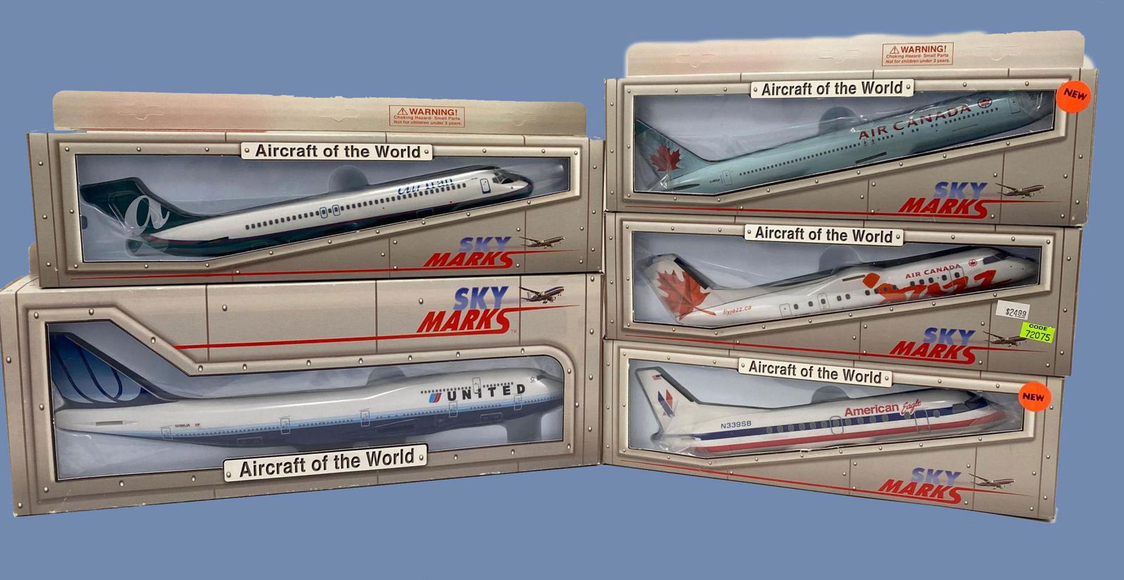 5 Daron Skymarks 1/80, 1/100, 1/130, 1/200 Scale Model (1 of 13)