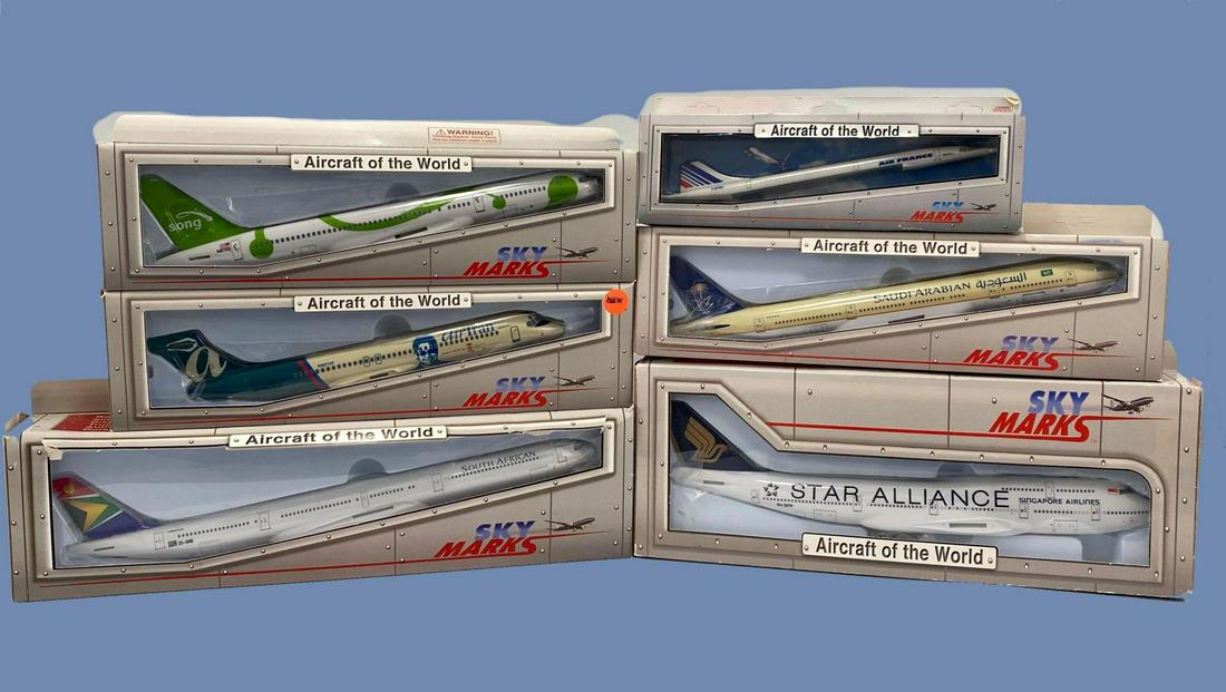 6 Daron Skymarks 1/130, 1/150, 1/200, 1/250 Scale Model (1 of 10)