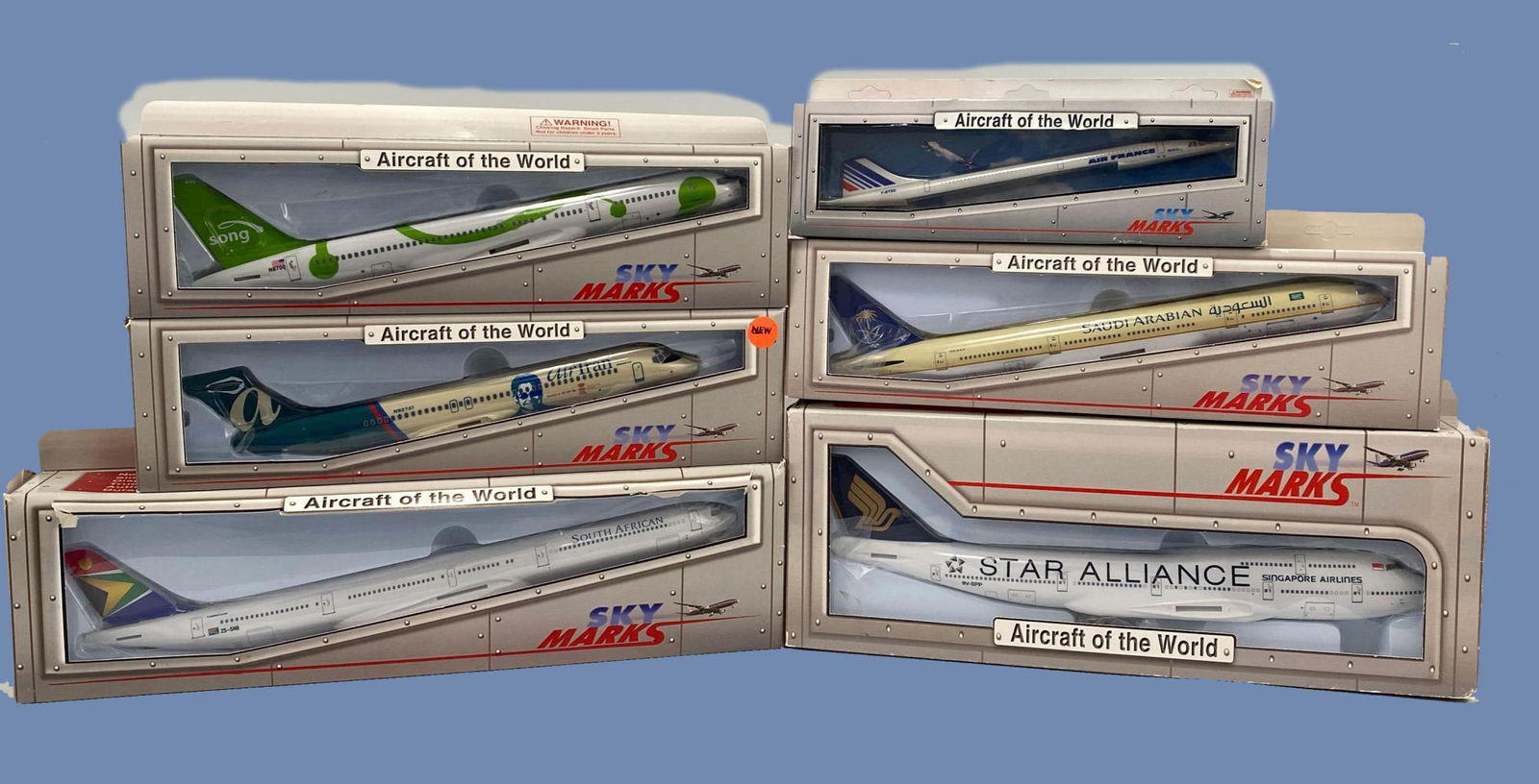 6 Daron Skymarks 1/80, 1/130, 1/200 Scale Model (1 of 15)