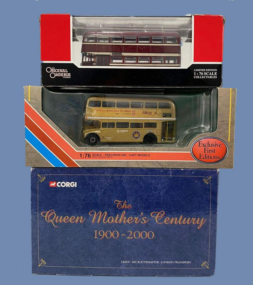 3 Model Busses 1/76 Scale, Original Omnibus Company, (1 of 5)