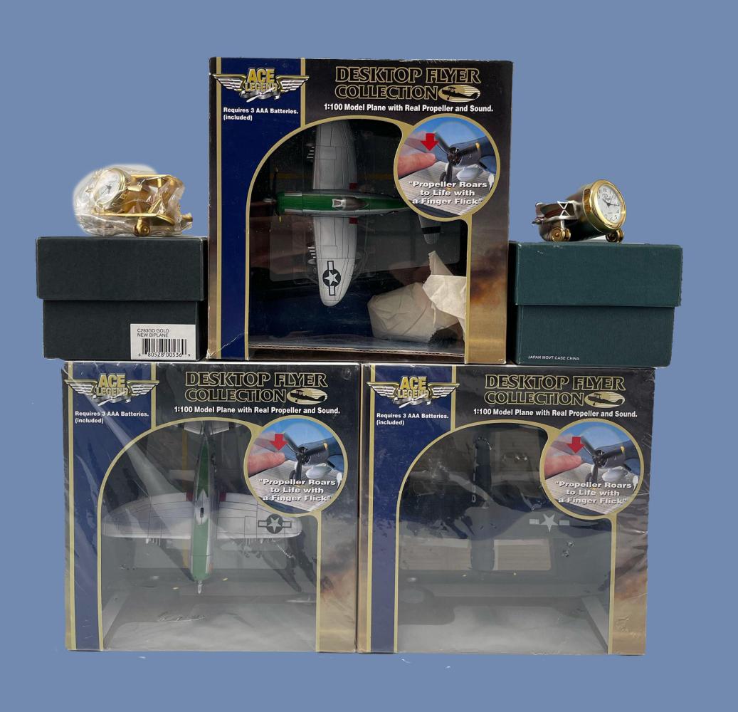 3 Takara Desktop Collection 1/100 Model Airplanes & 2 (1 of 10)