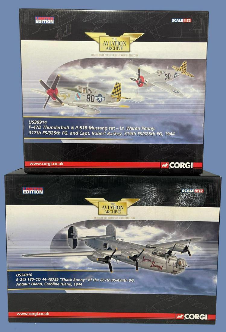 2 Corgi 'Aviation Archive' Limited Edition 1:72 Scale (1 of 9)